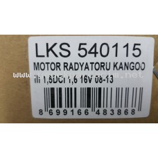 KALE 351010 MOTOR RADYATORU KANGOO III 1.5DCI K9K 86PS/1.6 16V 08->	