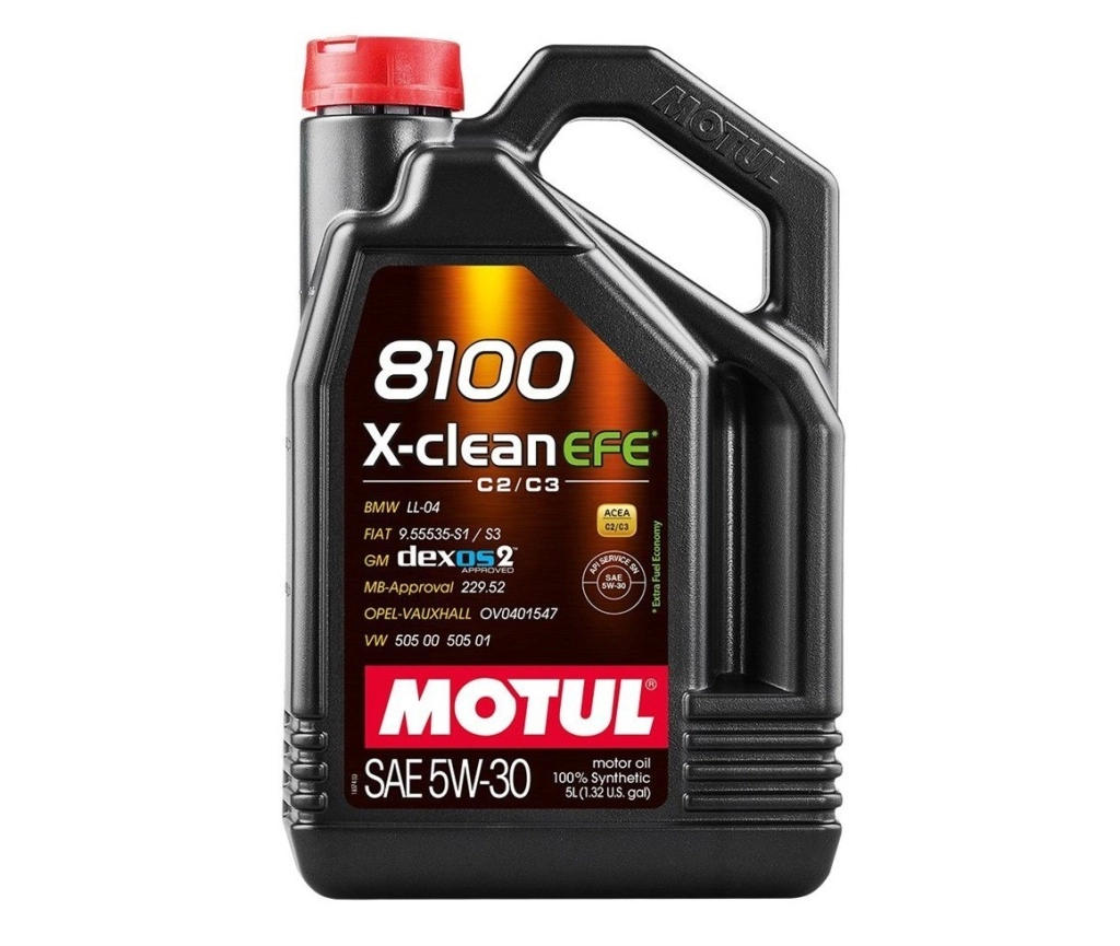 Motul 8100 X-Clean EFE 5W30 Motor Yağı 5lt