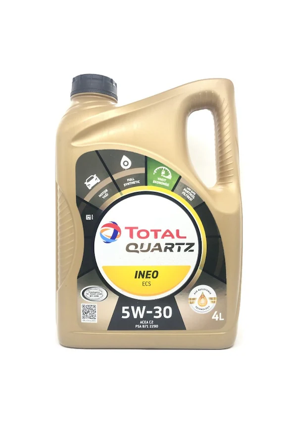 Motor Yağı Dpf 5W30 4 Litre Quartz Ineo Mdc Acea C2 Apı A5b5 Psa B71 2290